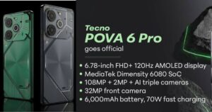 tecno pova 6 pro 5g