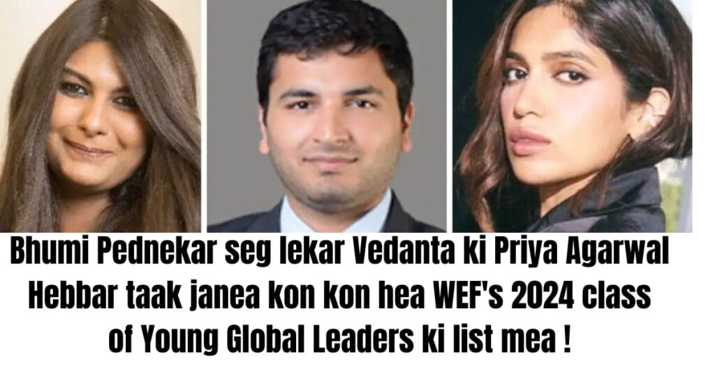 Wef's 2024 Class Of Young Global Leaders